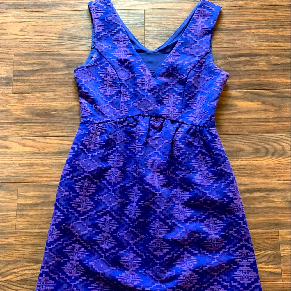 3x HP 🎉 Maeve Anthropology Textured Lined Party Wedding Dress with Pockets